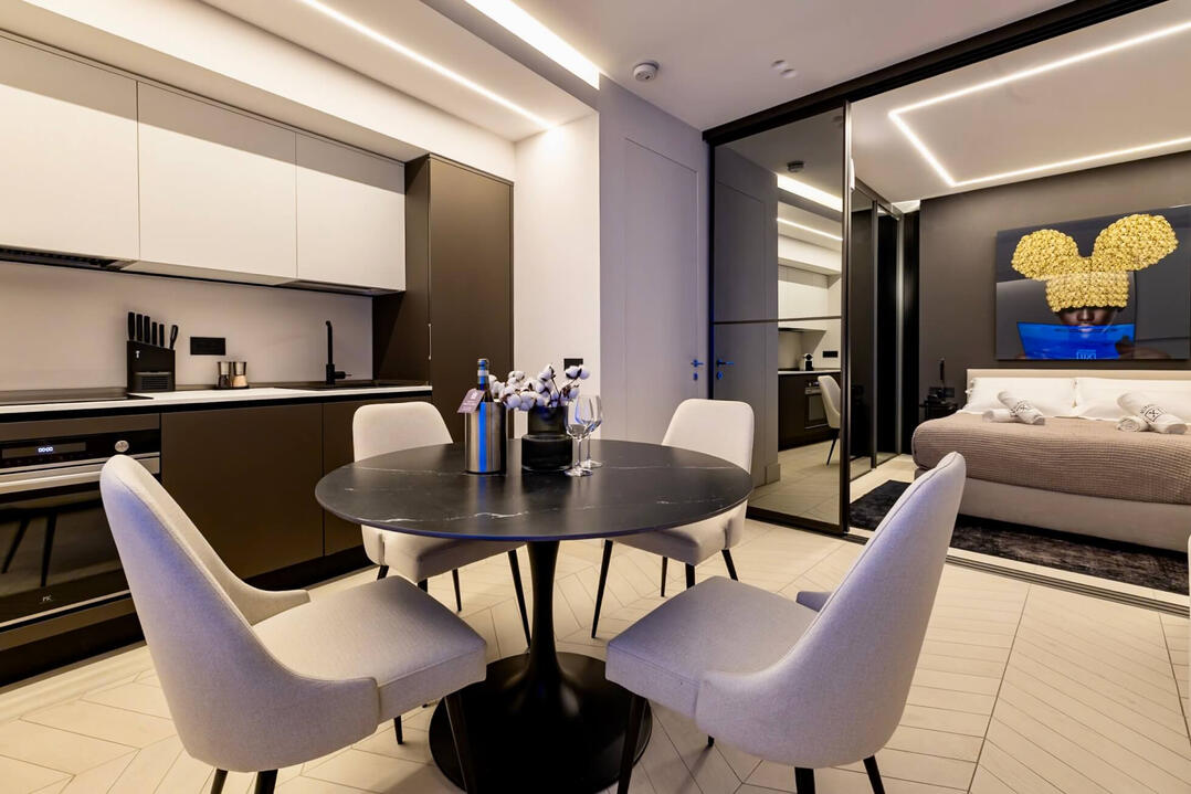 Dining Area and Bedroom overview